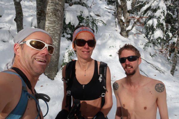 Randonnée Toumo dans la neige