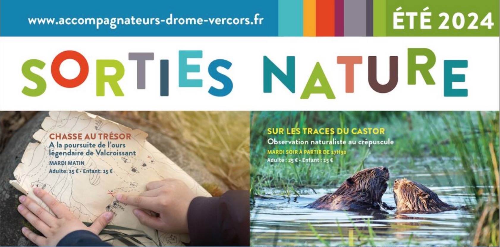 affiche sorties nature 2024